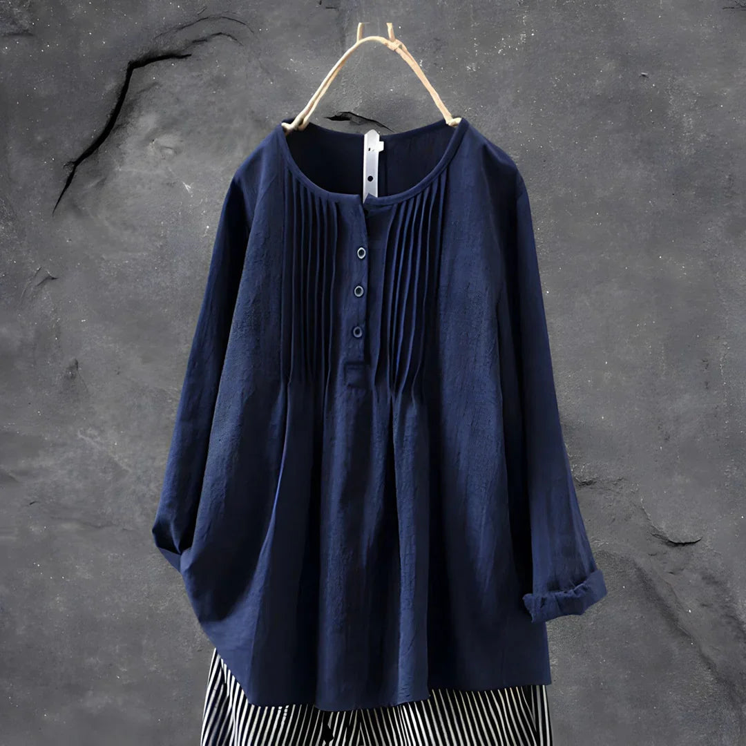Annie - Blusa túnica clásica