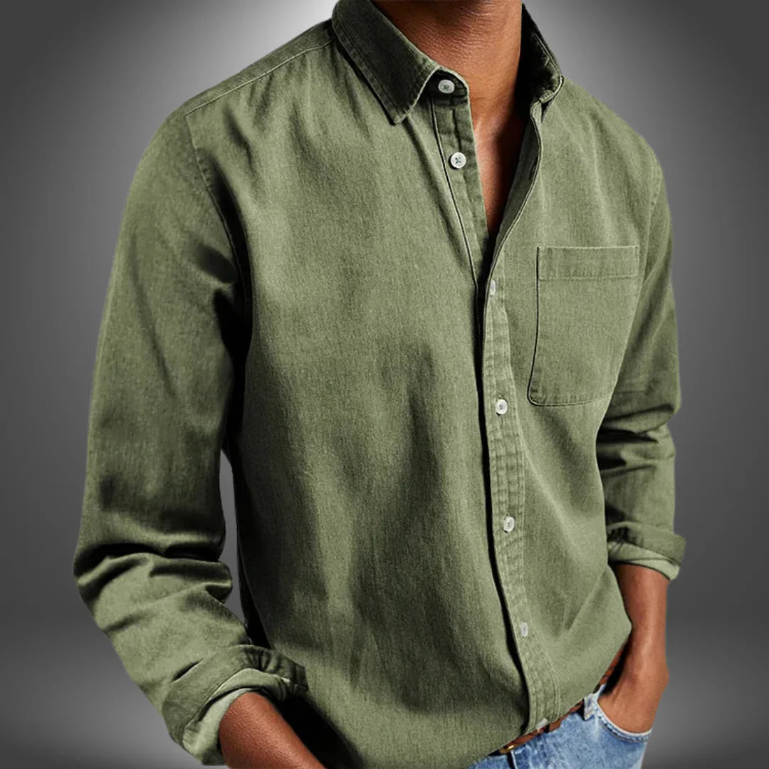 Leonardo - Camisa Artesanal para Hombre