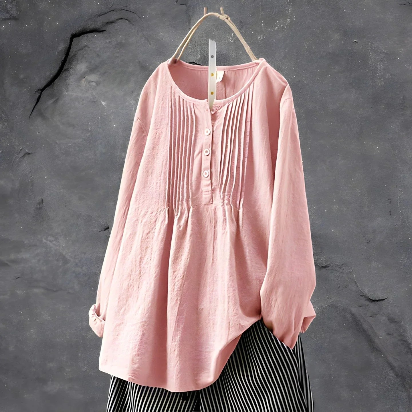 Annie - Blusa túnica clásica