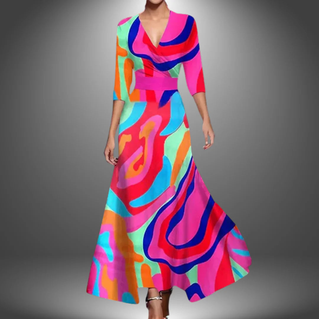 Emilia™ | Vestido Largo Artesanal para Mujer