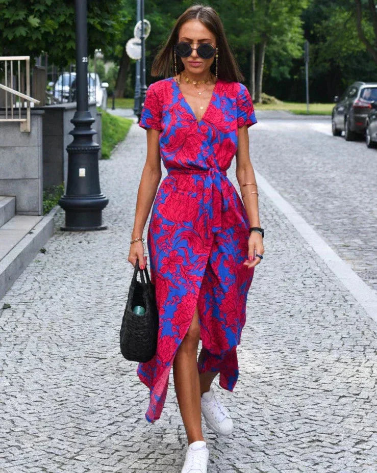 Lorena™ Vestido floral de verano