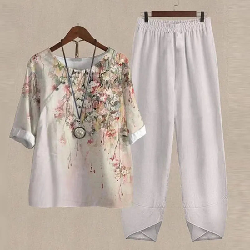 Daiana | Conjunto de Lino – Comodidad & Chic