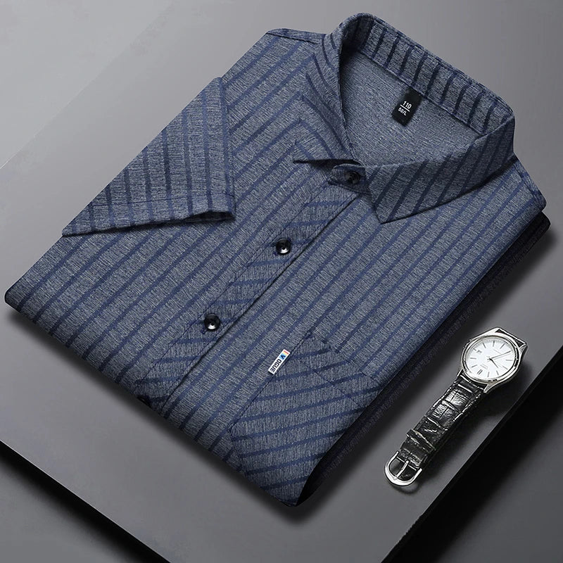 Pablo - Camisa casual de manga corta para hombre