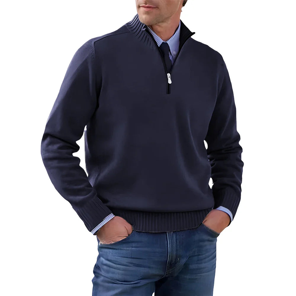 Fermín™ Jersey de Cachemira Elegante
