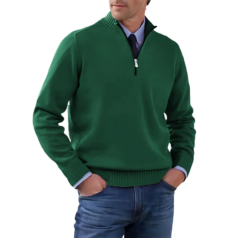Fermín™ Jersey de Cachemira Elegante
