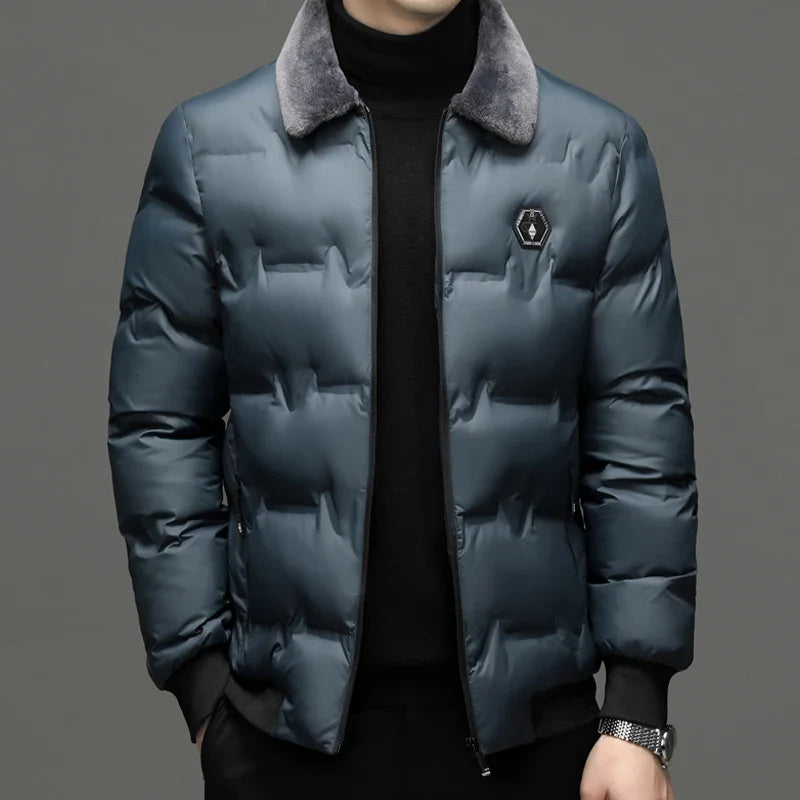 Windsor | Chaqueta con cuello de piel