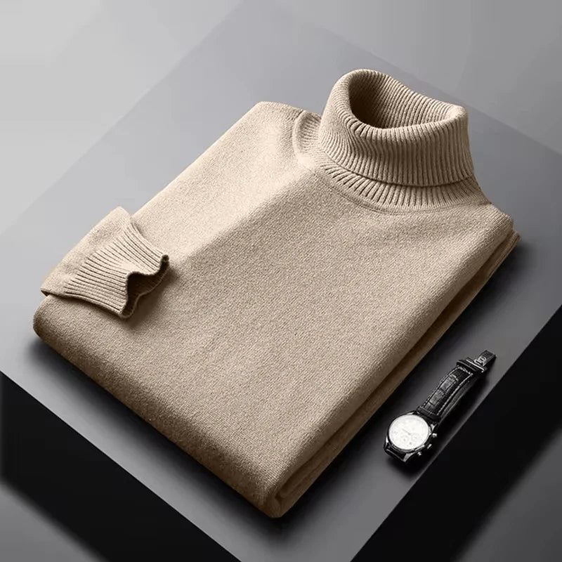 Oxford & Stone | Jersey de Cuello Alto de Cachemira