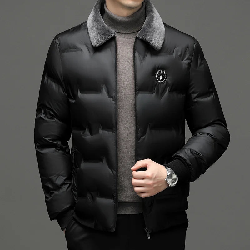 Windsor | Chaqueta con cuello de piel