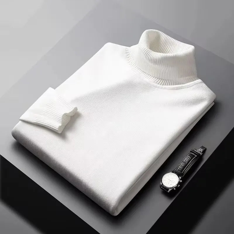 Oxford & Stone | Jersey de Cuello Alto de Cachemira