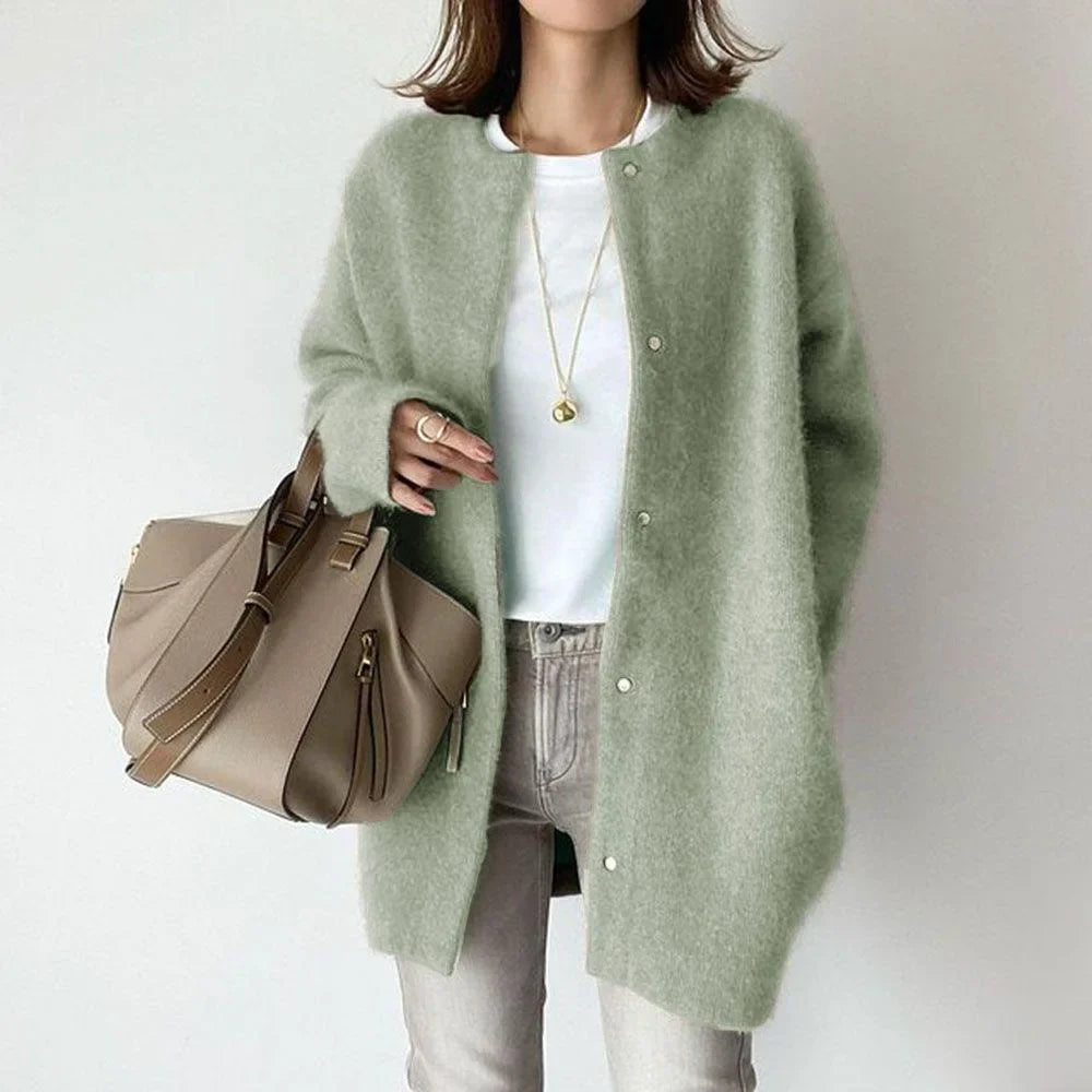Elena™ Cárdigan de cachemir premium