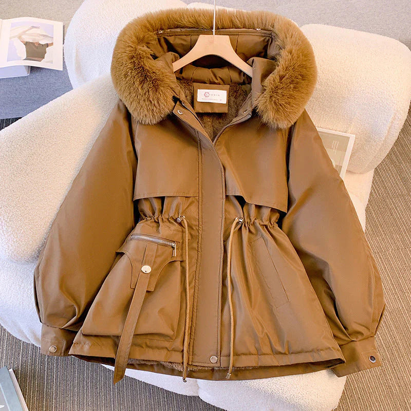 Emily - Elegante Winterjas met Bont