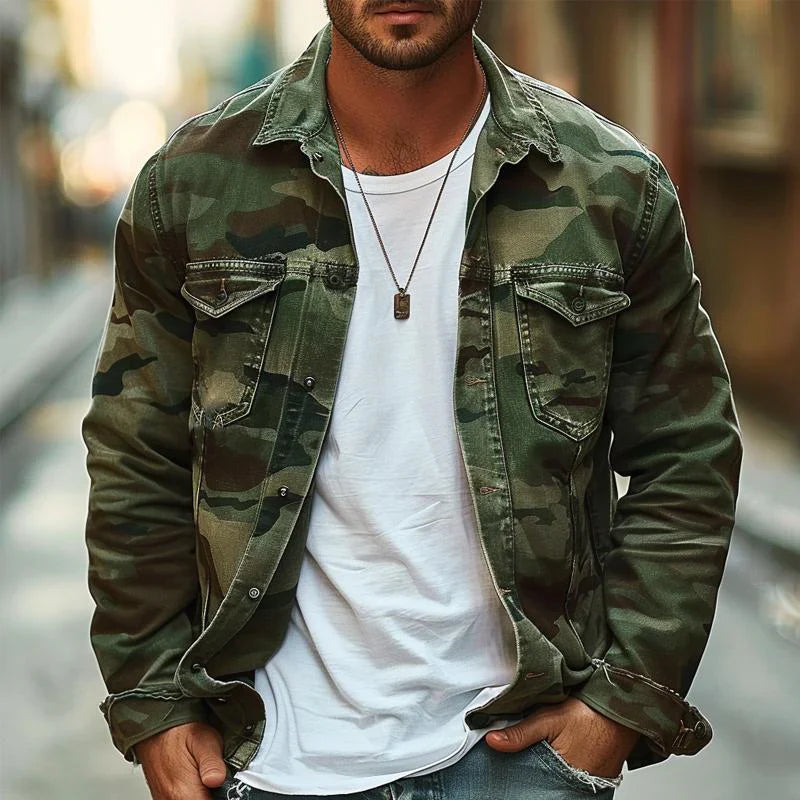 El Ranger | Chaqueta Camuflada Retro
