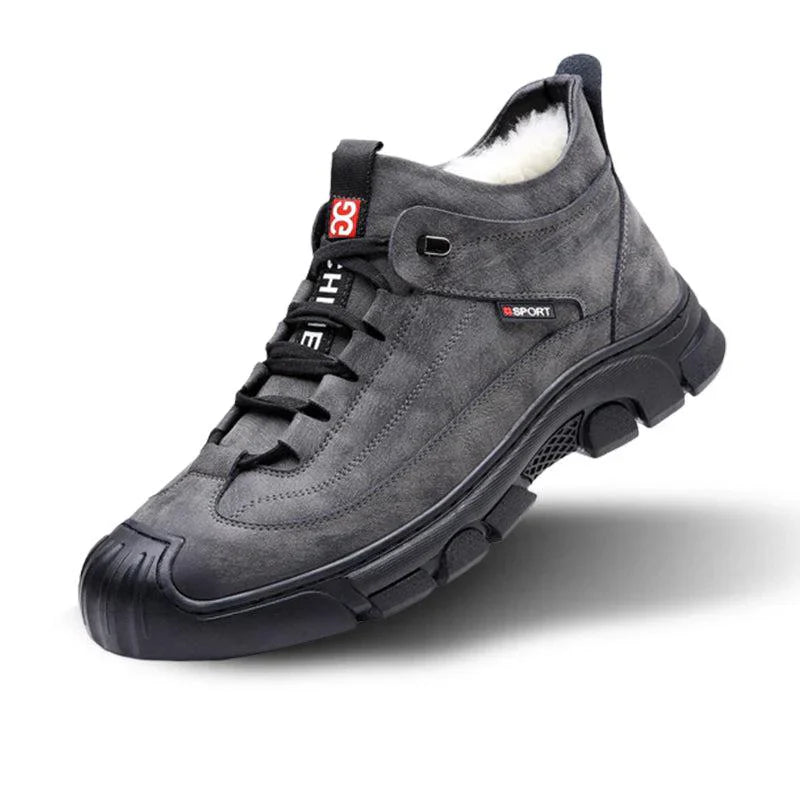 Erik - Heren Winterschoenen met Imitatiebont