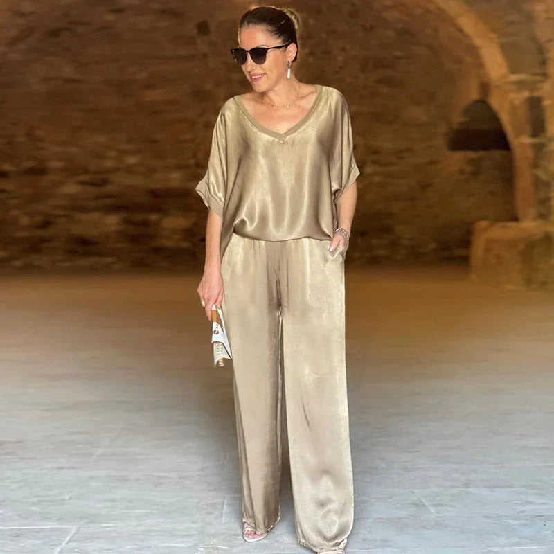 Antonietta™ Elegancia Brillante de Dos Piezas