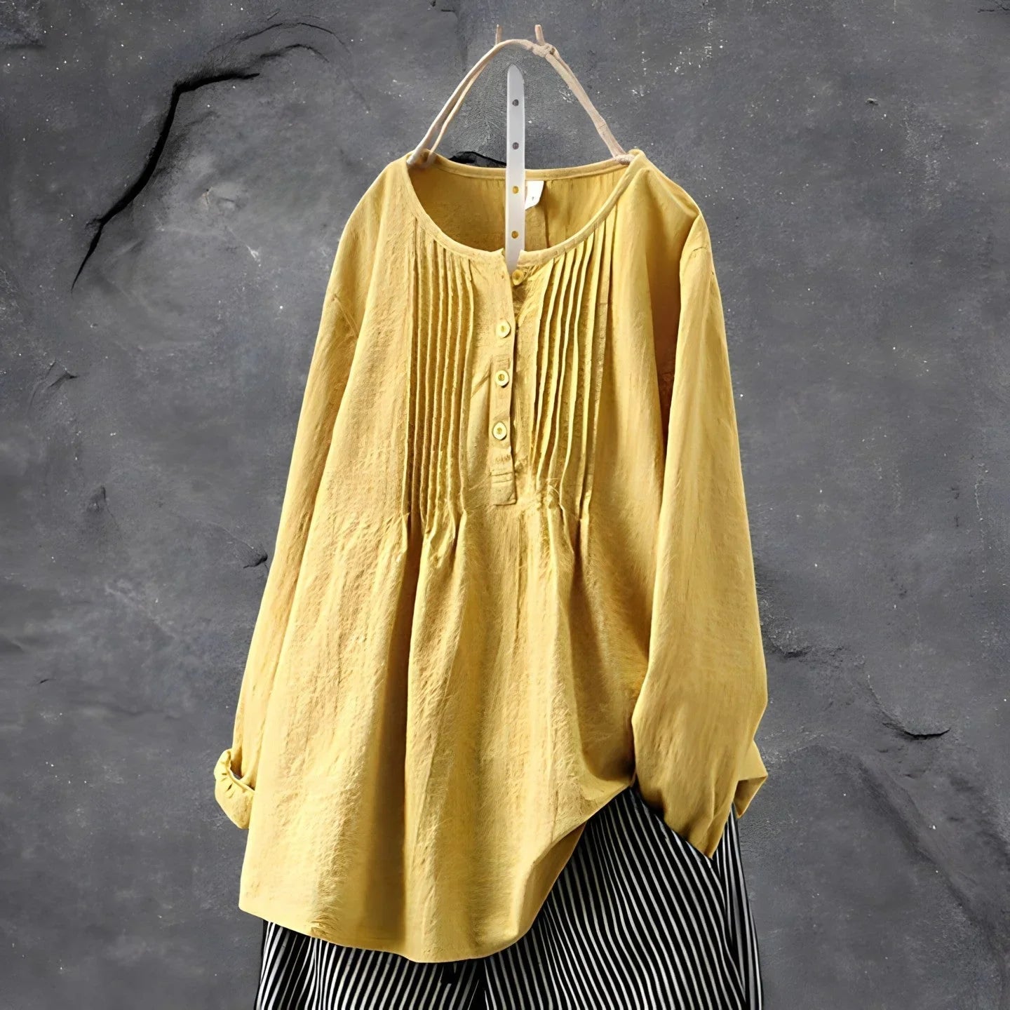 Annie - Blusa túnica clásica