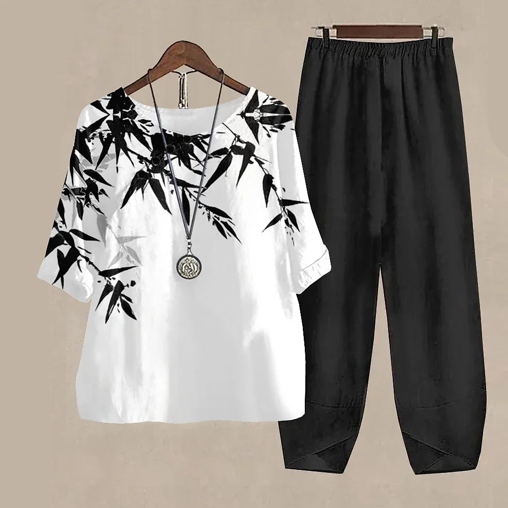 Daiana | Conjunto de Lino – Comodidad & Chic