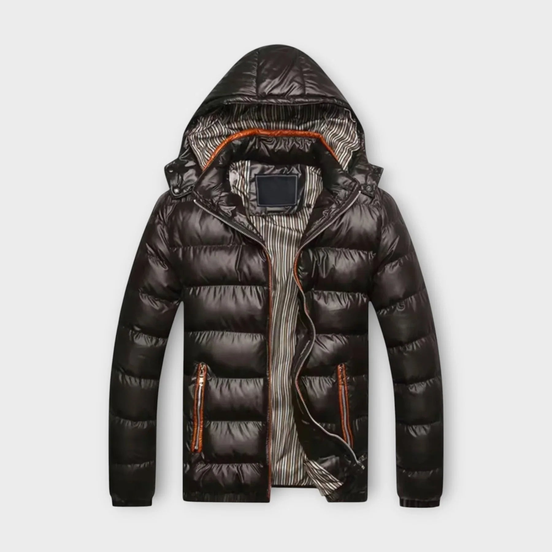 Hugo | Chaqueta Acolchada Térmica con Capucha para Hombre – Máximo Abrigo