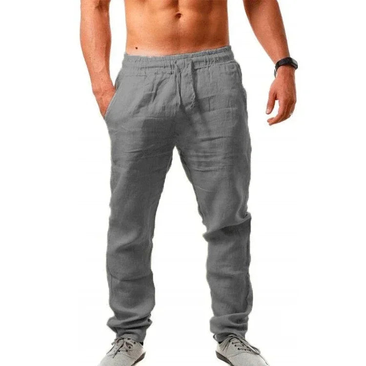 Reinaldo™ Pantalones de lino casual para hombre