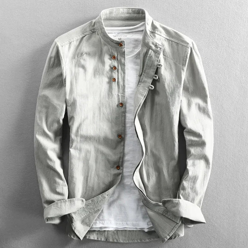 Zuma™ Camisa Katana de Estilo Japonés para Hombre