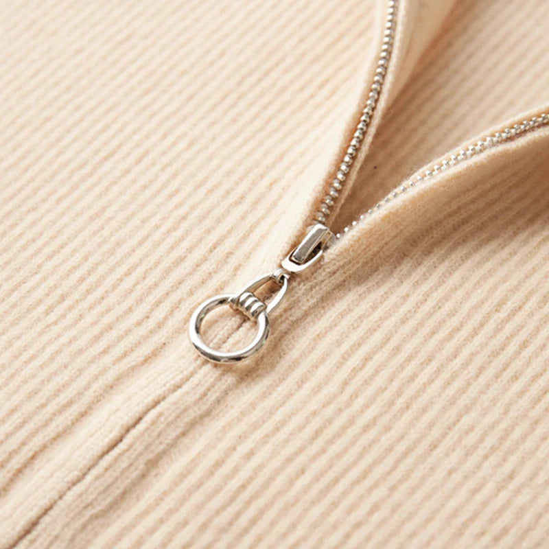 Giovanni Morelli | Men’s 100% Cashmere Full Zip Jumper