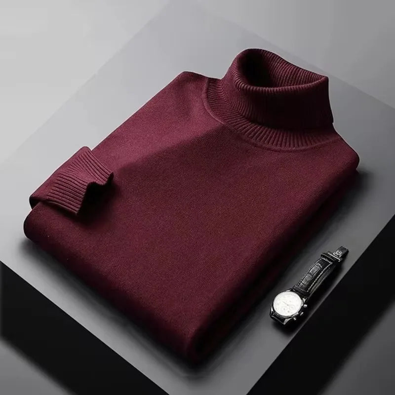 Oxford & Stone | Jersey de Cuello Alto de Cachemira