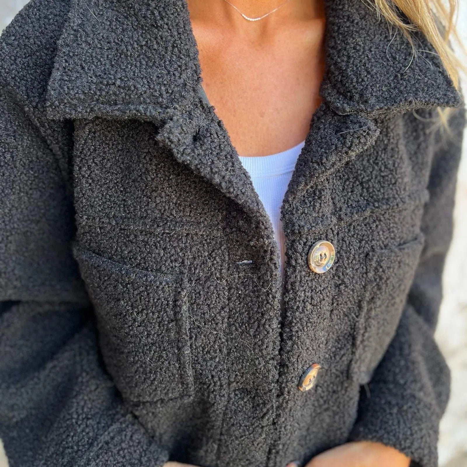 Paulina™ - Chaqueta de primavera con solapas