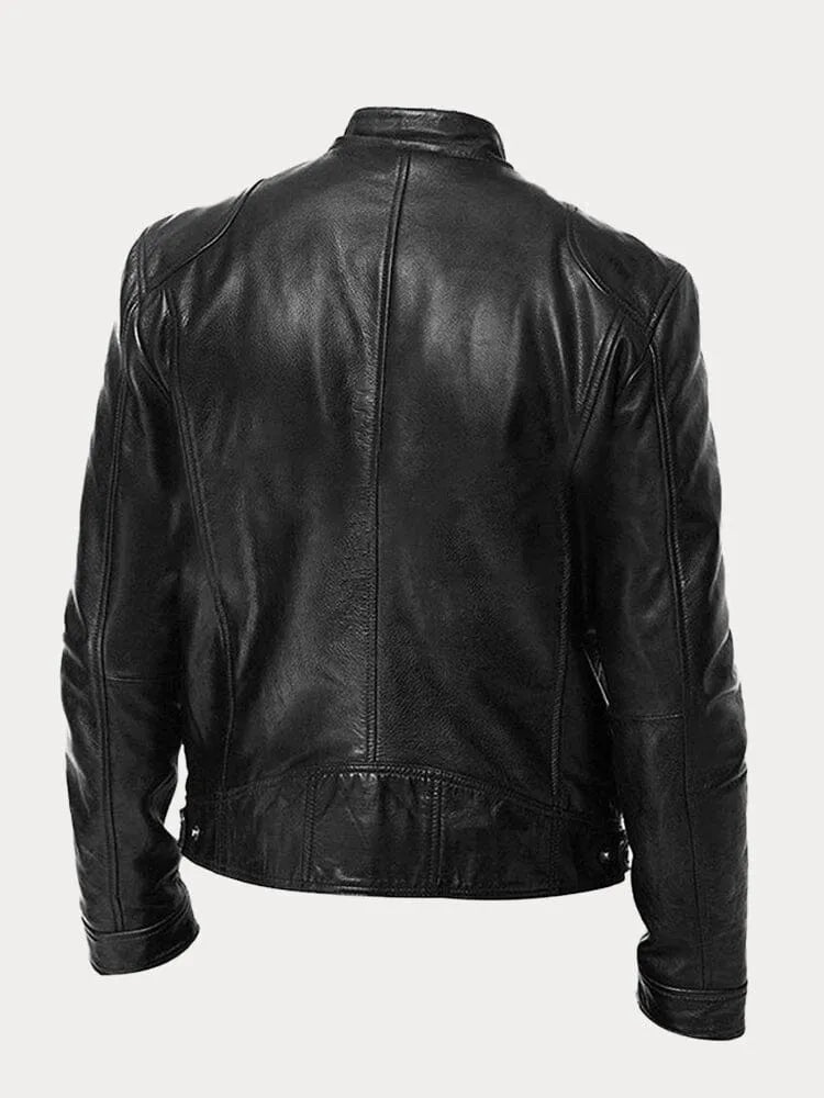 River™ – Chaqueta de cuero clásica para un estilo sin esfuerzo