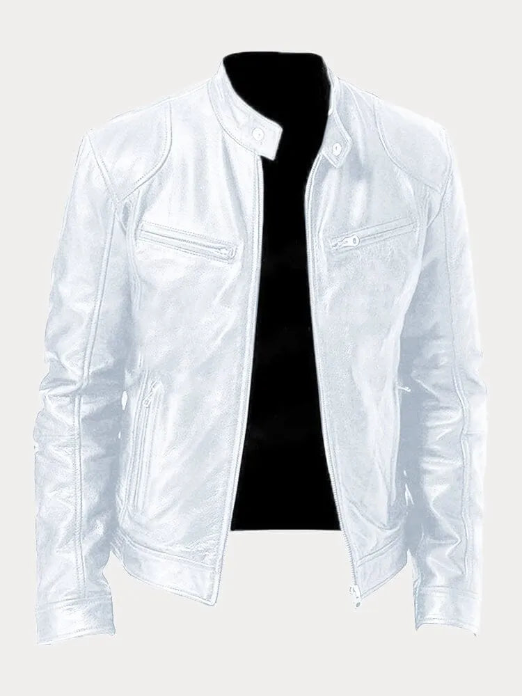 River™ – Chaqueta de cuero clásica para un estilo sin esfuerzo