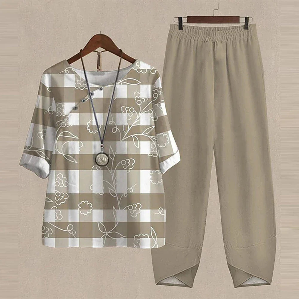 Daiana | Conjunto de Lino – Comodidad & Chic