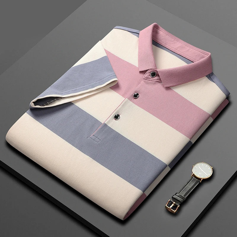 Paco - Polo clásico de rayas para hombre