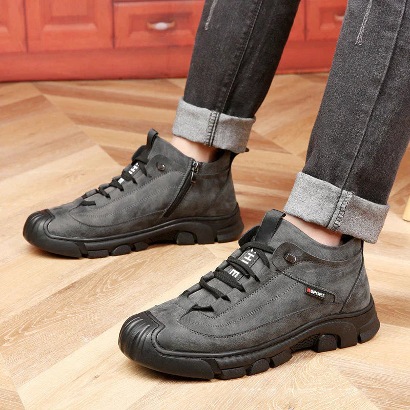 Erik - Heren Winterschoenen met Imitatiebont