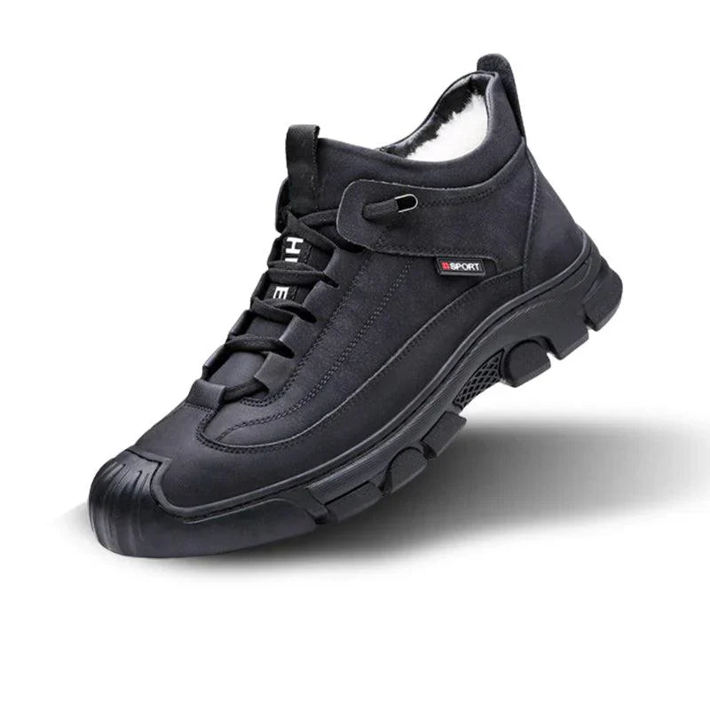Erik - Heren Winterschoenen met Imitatiebont